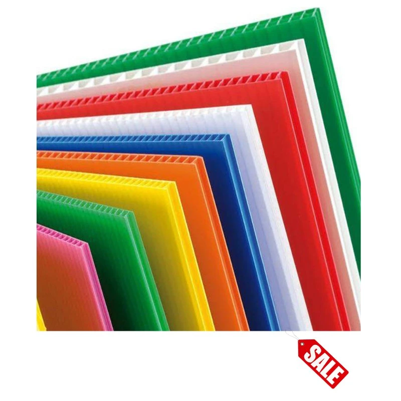 High quality/High cost performance  PP Corrugated Plastic Hollow Board Polypropylene Plastic Corrugated Sheet