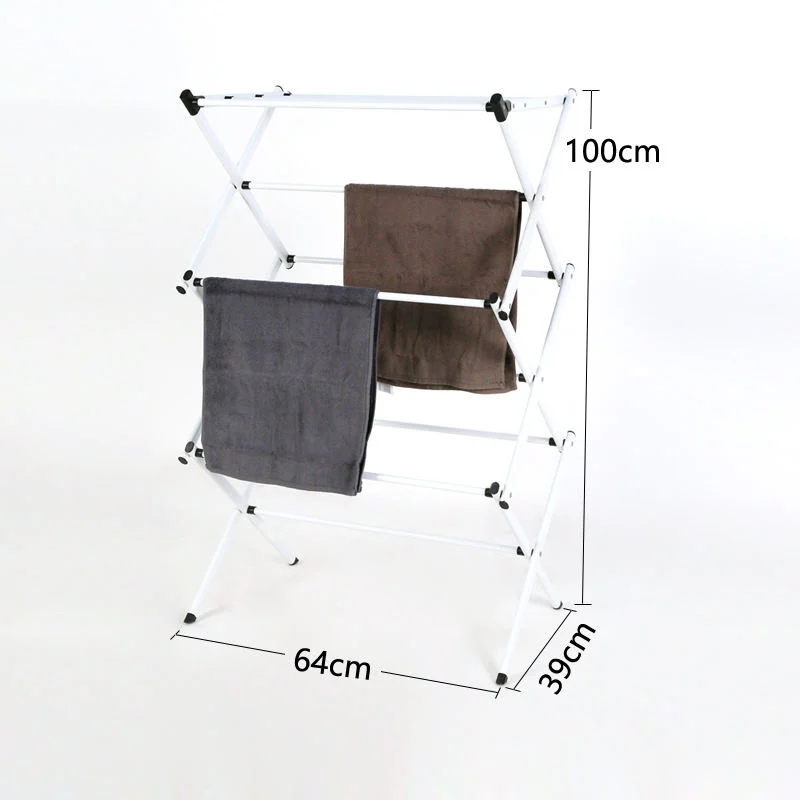 Outdoor Balcony Laundry Aluminium Portable Folding Dryer Cloth Hanger