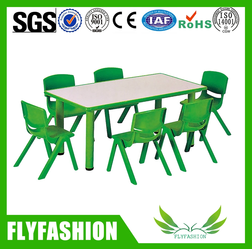 Preschool Wooden Furniture Children Table for Kids (KF-03)