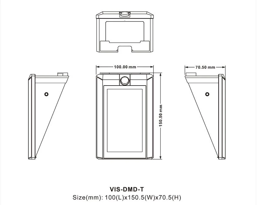 Digital Voting Chairman/Delegate Unit with Channel Selector Touch Screen Microphone