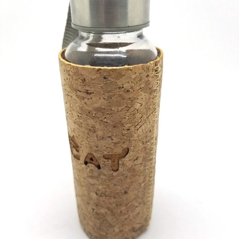 Wholesale/Supplier Customized Print Laser Logo Cork Wood Style Bottle Cooler Sleeve