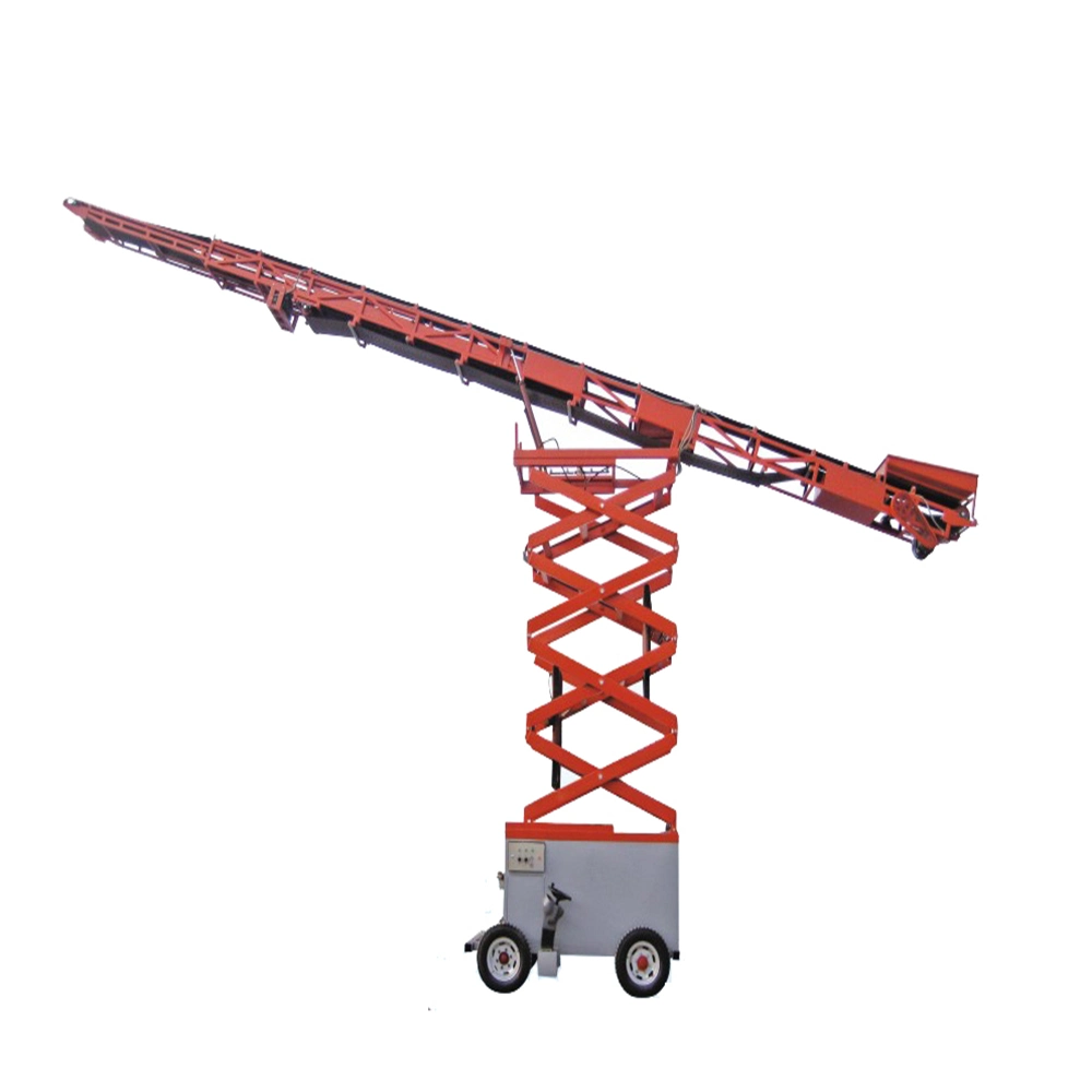 Portable Grain Truck Unloading Belt Conveyor