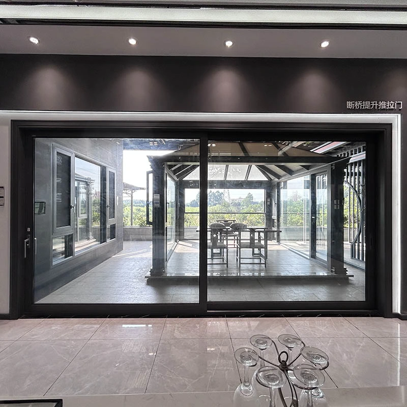 Algerian Thermal Break Aluminum Sliding Door