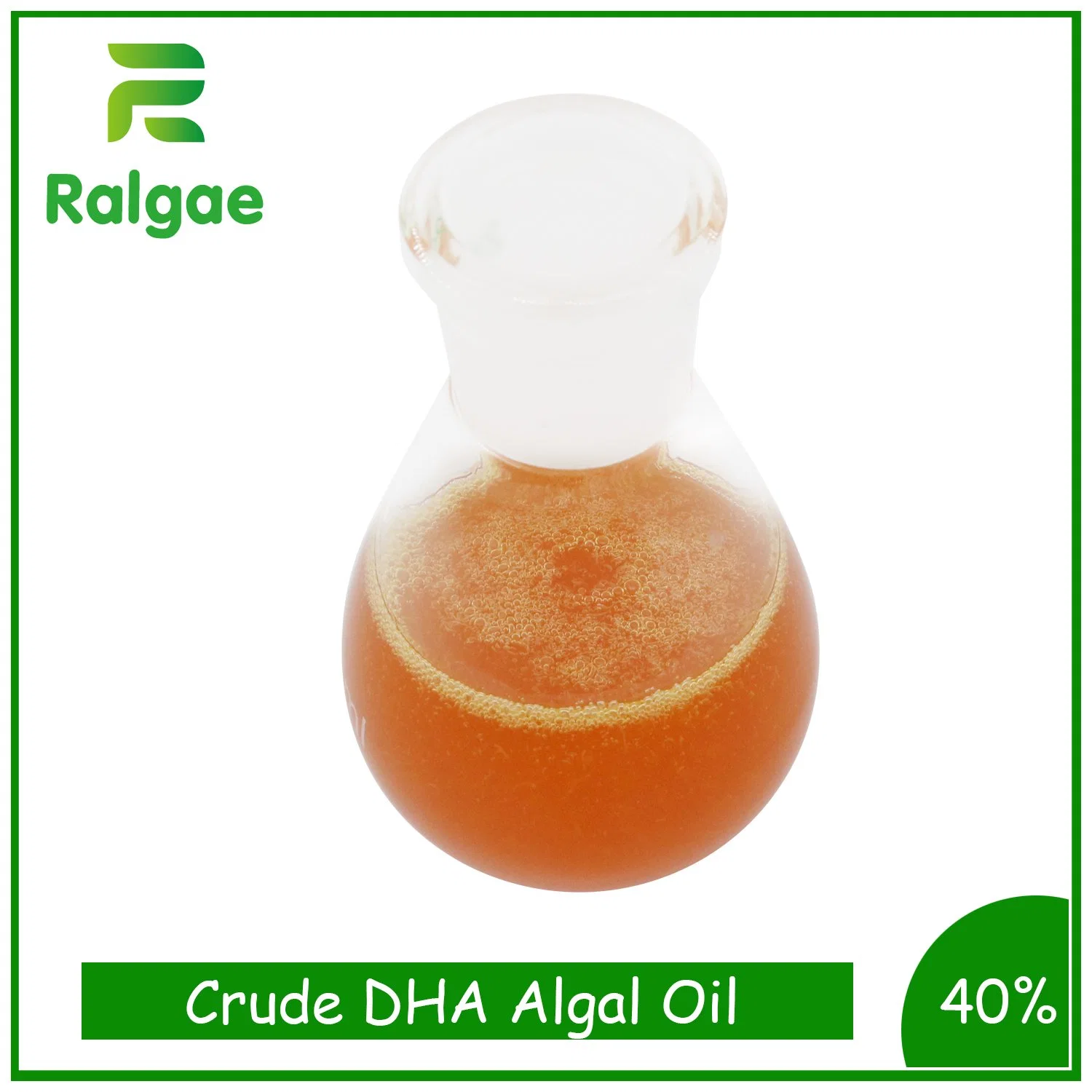 Aceite de algas crudo Grado 45% DHA para aditivo de alimentación animal CAS6217-54-5