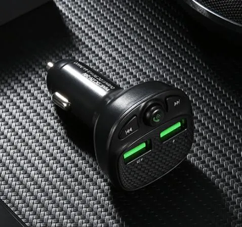 Amazon Top Seller Car MP3 Player coche móvil cargador de teléfono USB doble con pantalla LED personalizada