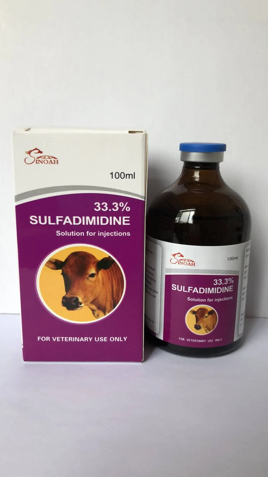 Closantel Ivermection 1% 10% de la santé des animaux d'injection de la médecine fournisseur BPF