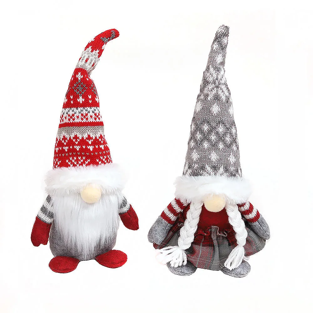 Weihnachtsschmuck Weihnachten Gnome Plüsch Navidad Dekoration