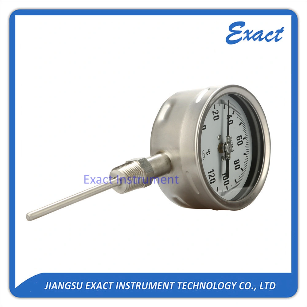 Suministro de fábrica de manómetro de alta temperatura La temperatura de los instrumentos del indicador de temperatura