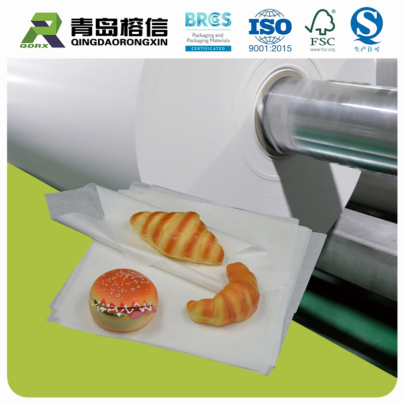 Environment Friendly Burger Packaging Paper PE Coated Paper Raw Material