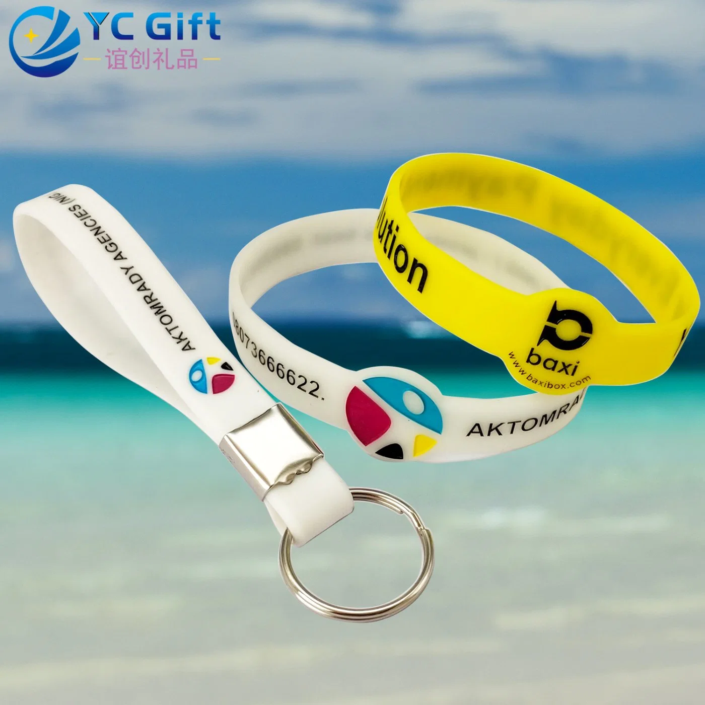 Deporte Escolar personalizada Mayorista/Proveedor pulseras de la energía de la actividad empresarial de regalo regalos de pulsera de silicona Coloridas artesanías Productos en promoción de la banda de la mano de goma