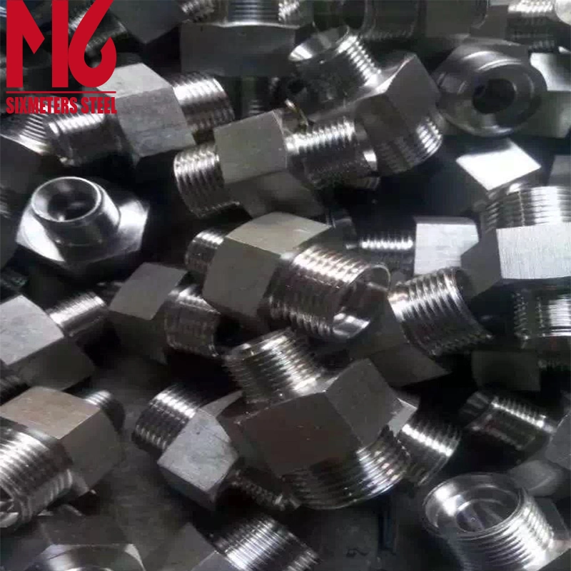 Stainless Steel Cold Heading Joint Threaded Joint Valve Connector Pipe Fitting