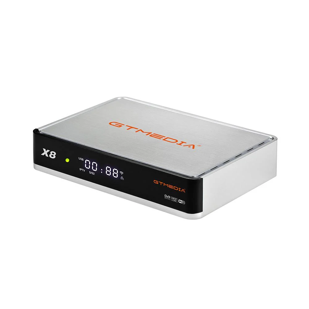 Gtmedia X8 DVB S2X TLC Auto Biss WiFi receptor de satélite de la IPTV