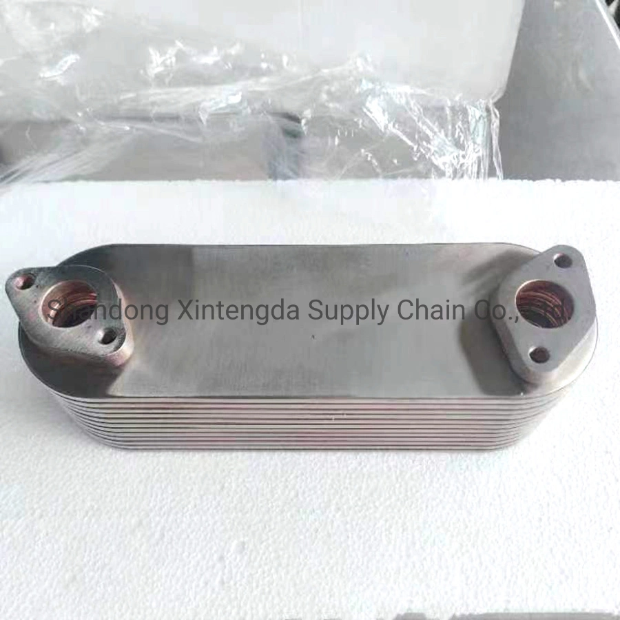 Auto Spare Parts Stainless Steel Oil Cooler Core D18-002-30 D18-002-30+a D18-002-40+a for D6114 6135 Engine