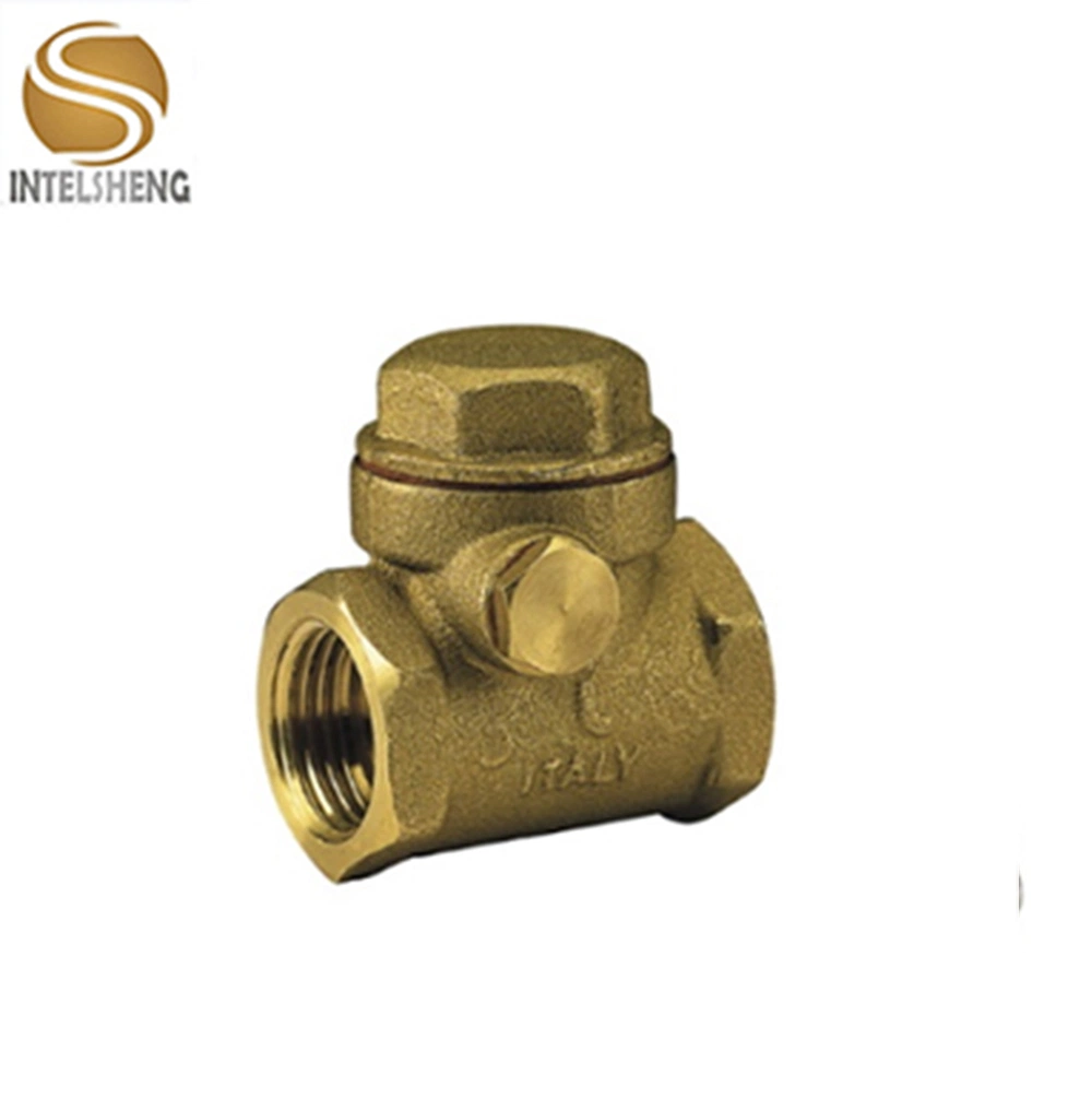 Swing Check Valve with Plate in Brass and Metal Seat