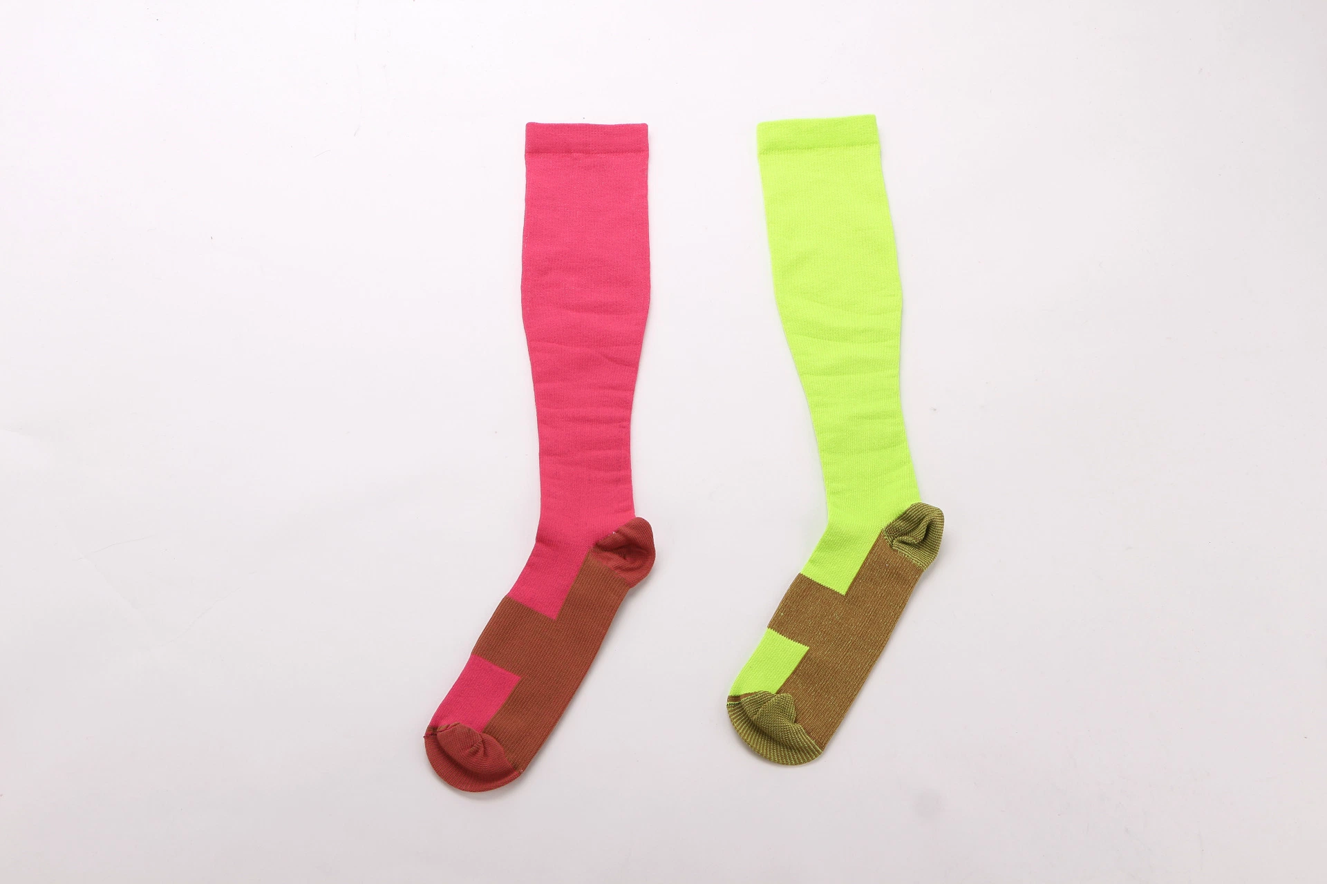 Sport chaussettes de Noël Pressure hommes S femmes S hauteur genou Chaussettes de sport compression