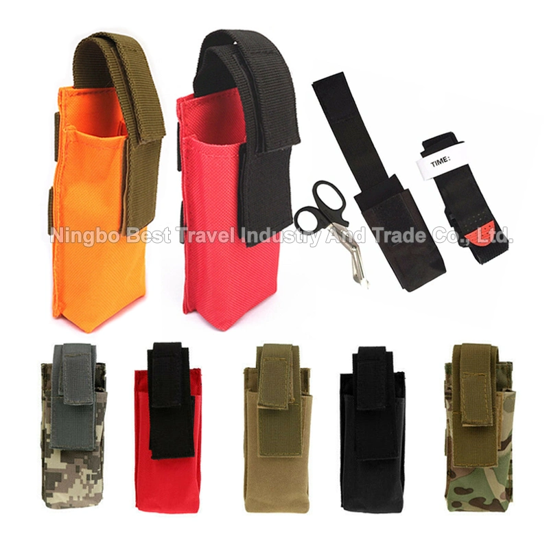 Durable Molle Bag EMT Medic Survival Tactical First Aid Trauma Bag Military stytle Tourniquet Holder Pouch