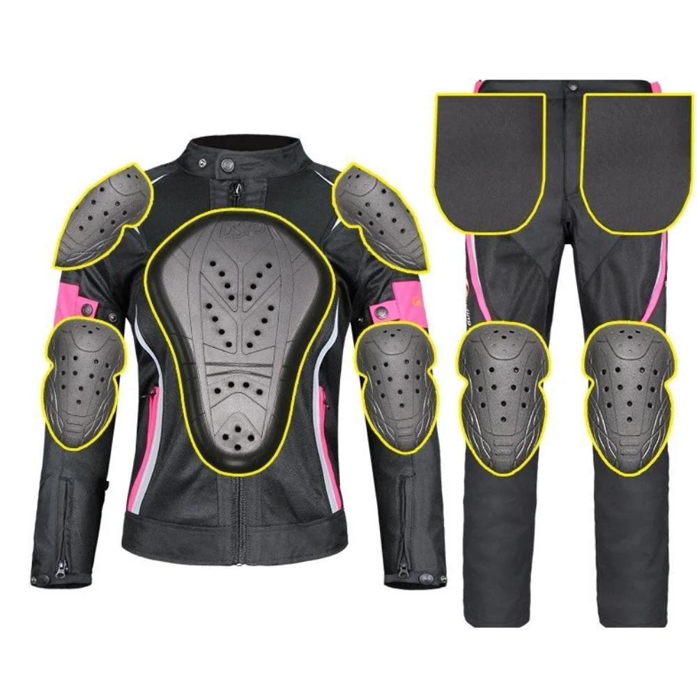 Trajes de carreras de motos Chaqueta Seguridad Equipo de protección ropa de útero Moto Jacket Ropa de carreras de caballos Bl19532