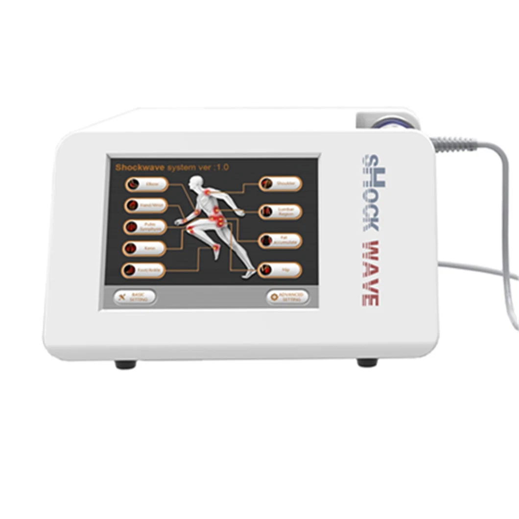Physikalische ED Shockwave Therapy Maschine extrakorporale Shockwave Therapy Maschine