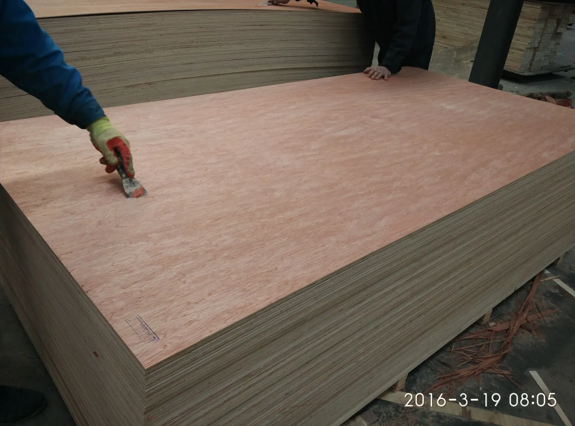 12/18mm High quality/High cost performance Bintangor /Okoume Commercial Plywood
