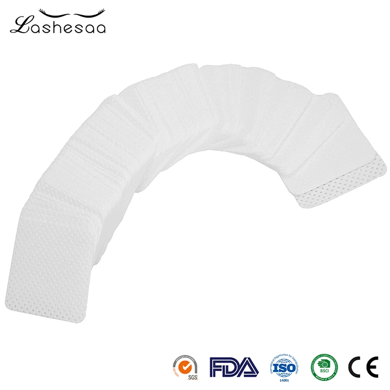 Mengfan Lint Free Eyelash Wipes China Cleaning Wet Wipe Suppliers Customize Extensions Glue Remover Cotton Pads Lint Free Eyelash Extension Glue Wipes Fast Dry