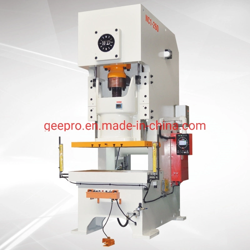 200t 315 Ton Gap Frame Mechanical Press Machine for Cooling System