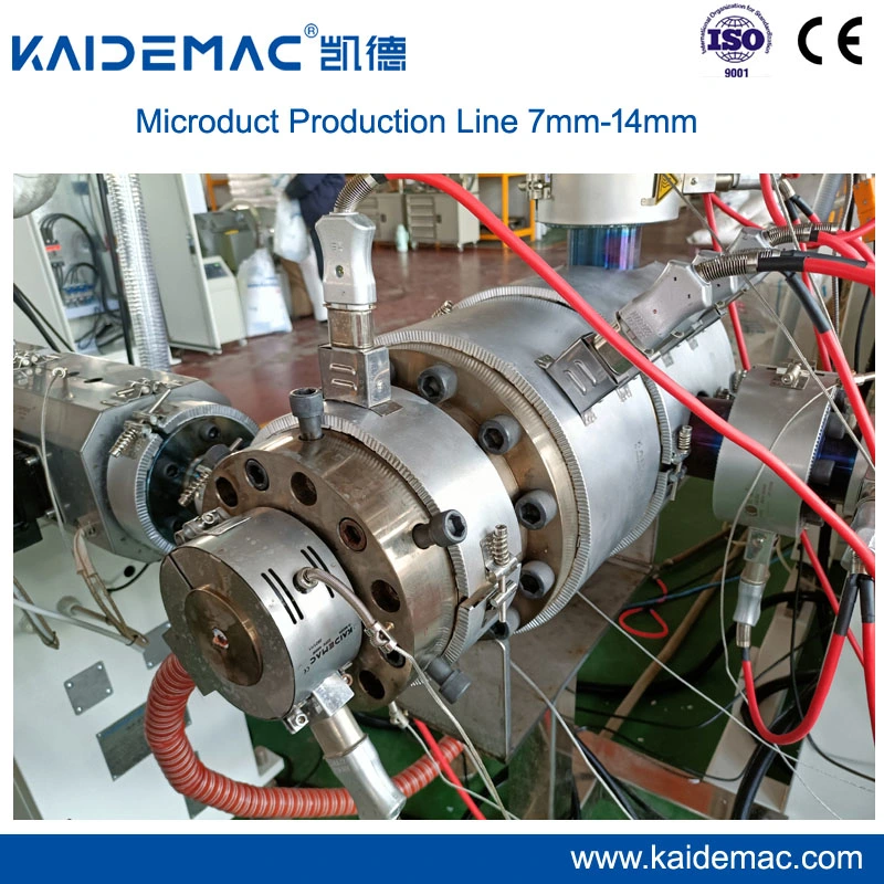 120m/Min HDPE Microduct Production Line/ Silicone Core Telecom Extrusion