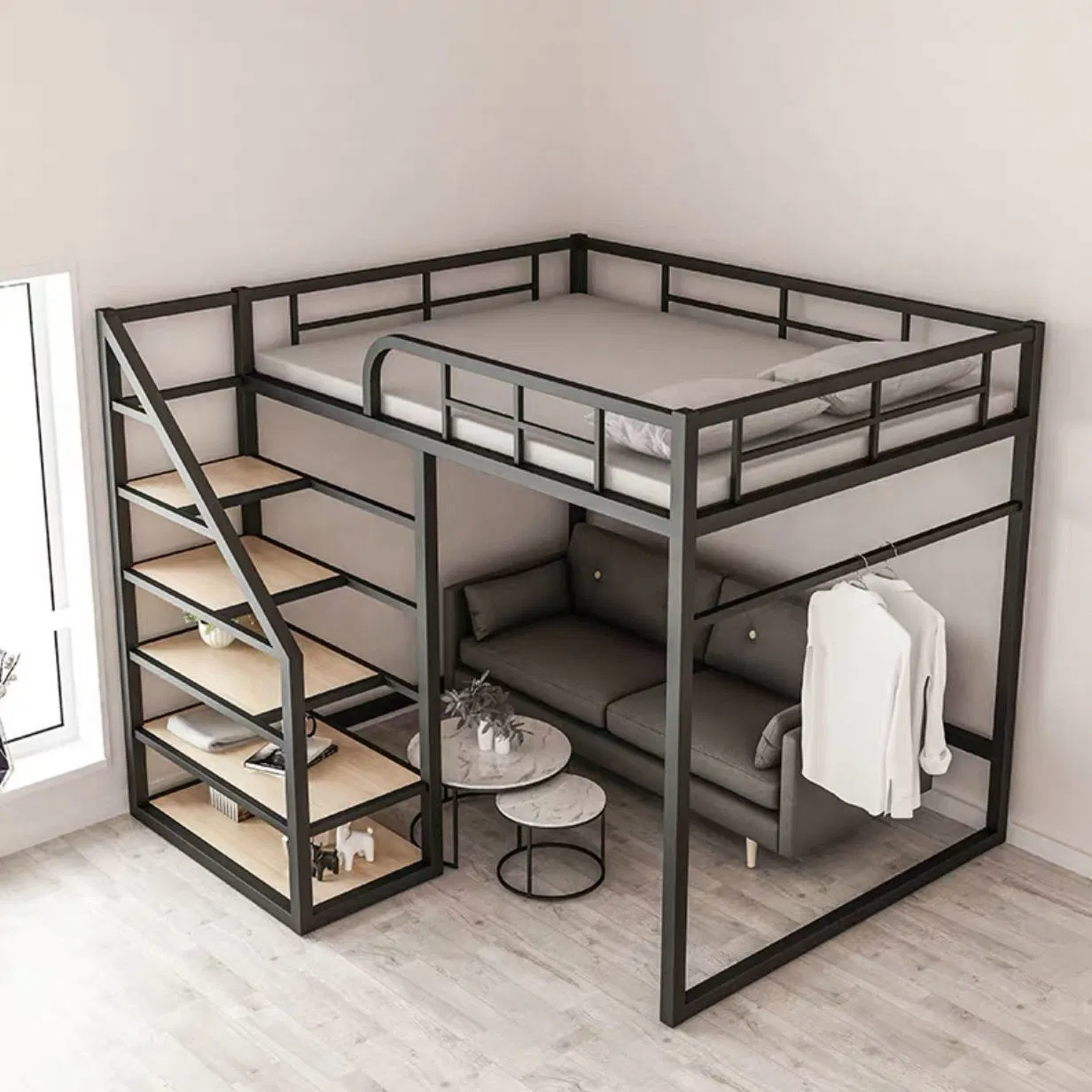 Rendimiento de alta calidad/alto costo Metal Bunk Beds Muebles de la escuela con cama