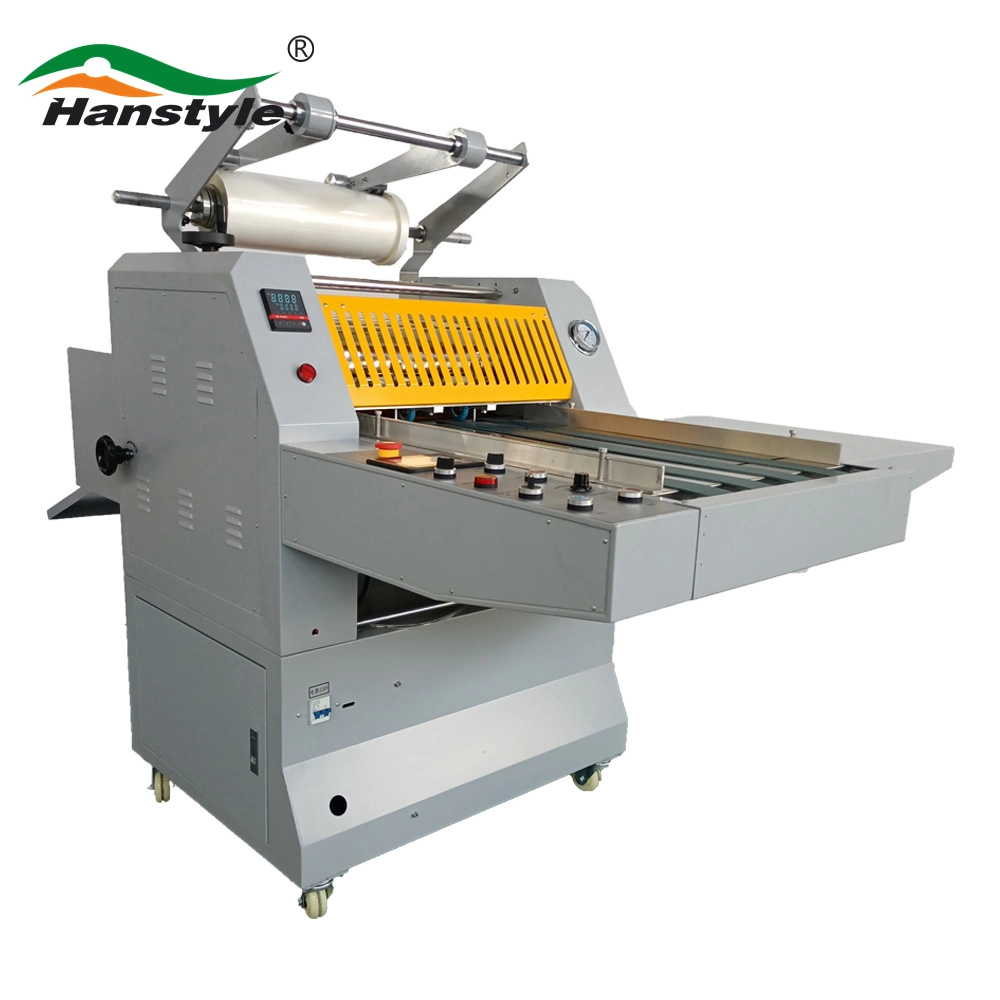 720 Large Size Hydraulic Fast Auto Break Laminator with Conveyor Belt Feed