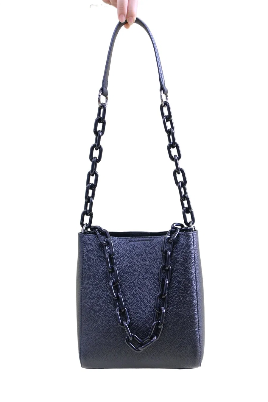 New Trendy Luxury Design Top Quality Leather Shoulder Women Handbag