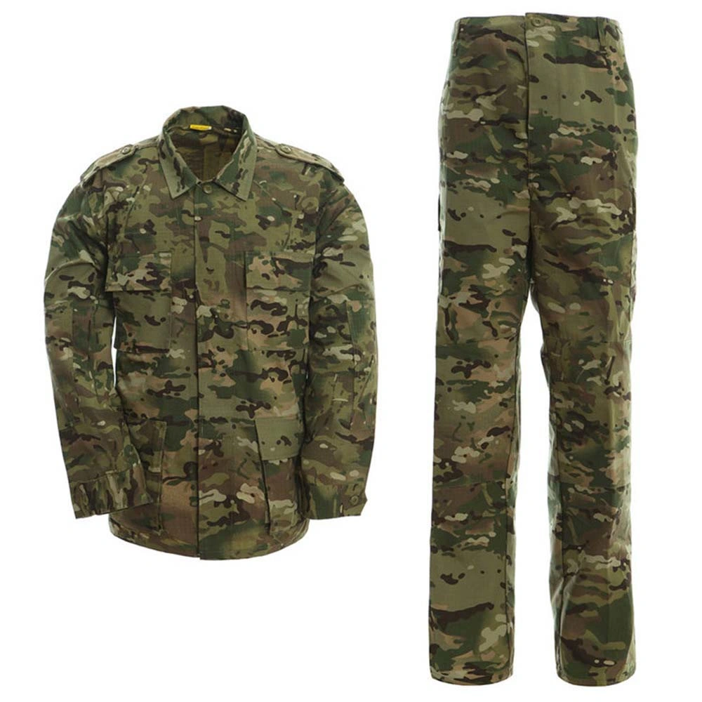 Black Military Fans Outdoor Bdu Camouflage Suit Middle East and Africa Military Clothing