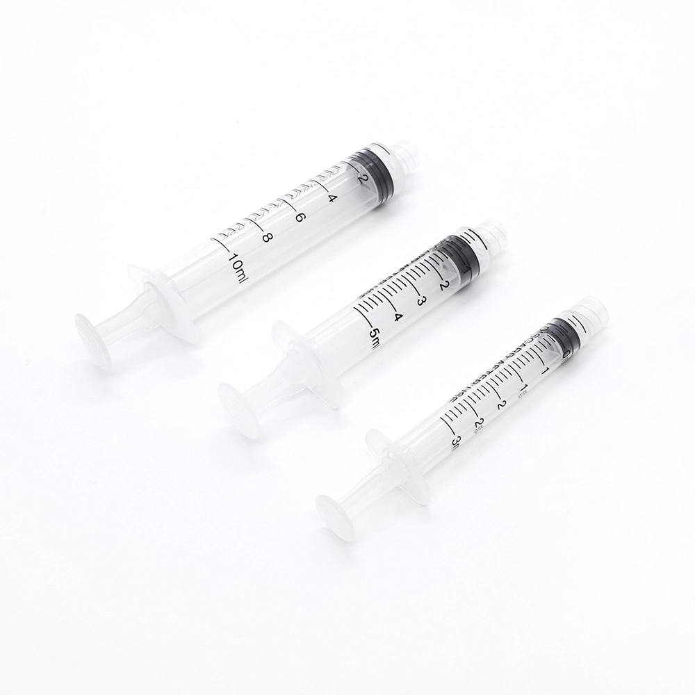 Factory Price Professional 3-Part OEM Luer Lock Plastic Self Destruct Ad Re-Use Prevention Medical Disposable Needles Syringes