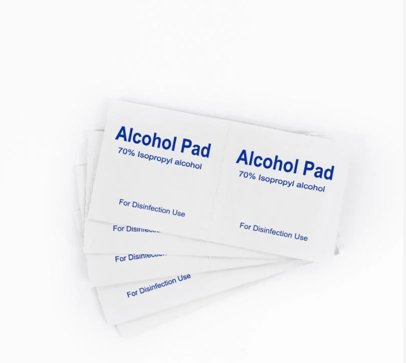 2 % de la chlorhexidine 70 % d'alcool Prep Pad pour la désinfection de la peau