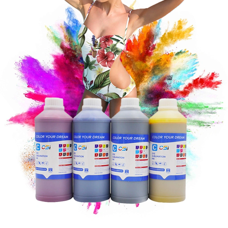 Wholesale Sales 1000ml Cmyk Digital Textile Printer Dye Sublimation Ink