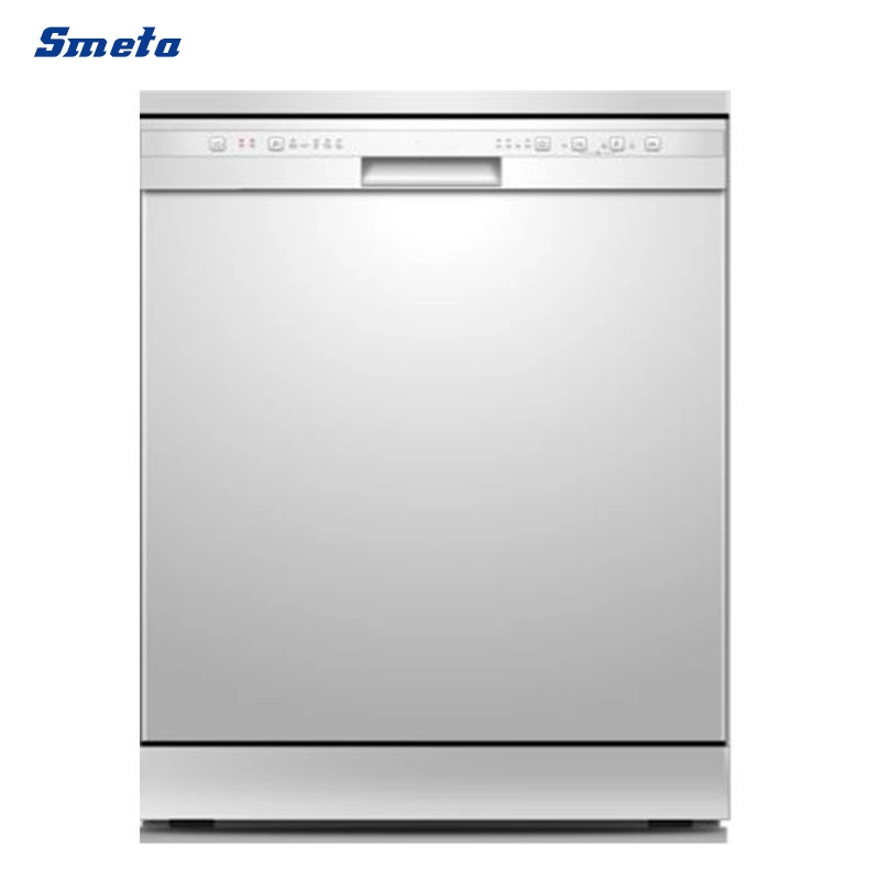 12 Place-Setting Stainless Steel Front LED Display Dishwasher