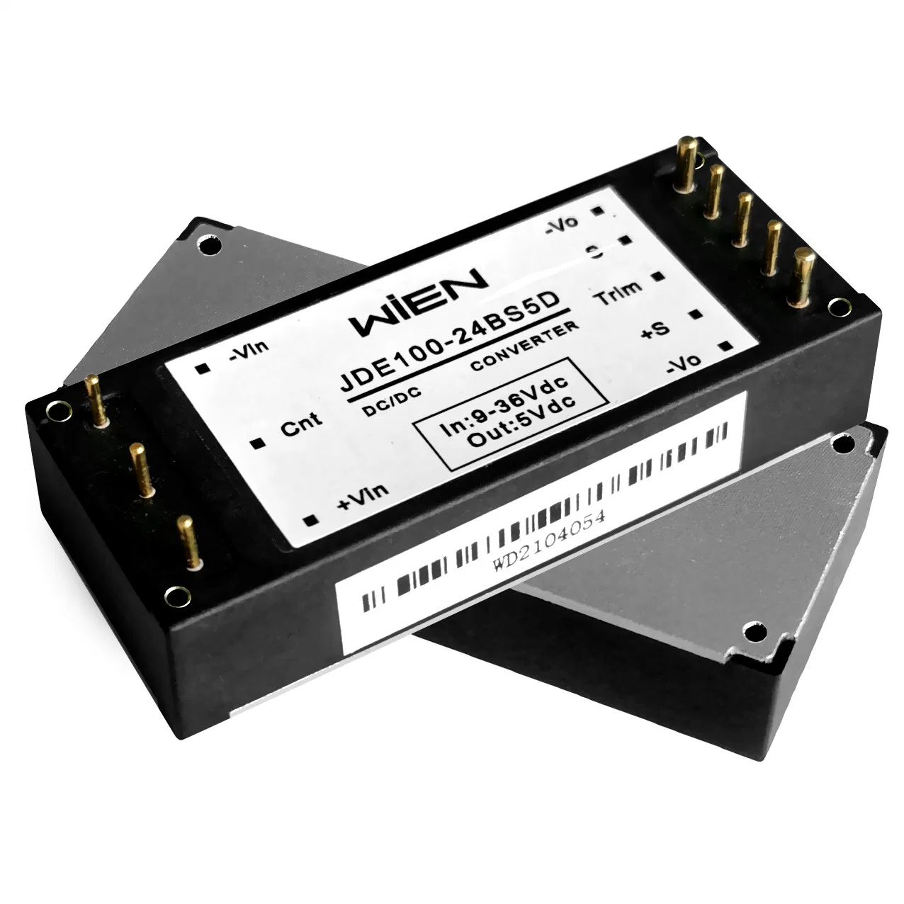 Wide Input 9-36V, 100W Isolated DC-DC Power Supply with 92% High Efficiency