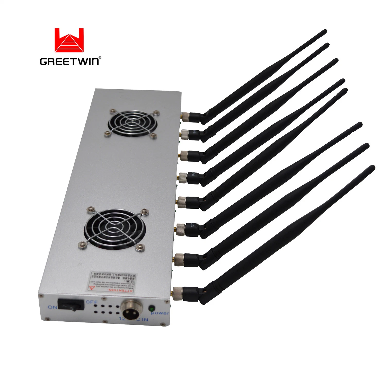 8 Bands Multi Frequency Let800 WiFi 2.4G mobile Phone RF Signal Jammer