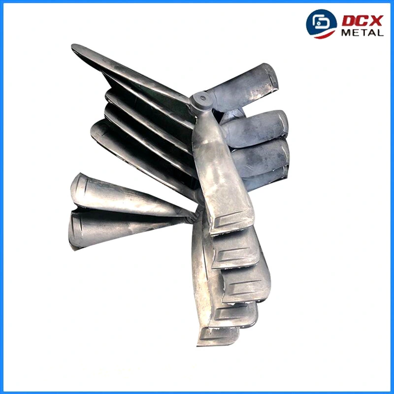 Preço de fábrica lâminas da ventoinha axial de fundição em aço inoxidável/alumínio de alta pressão
