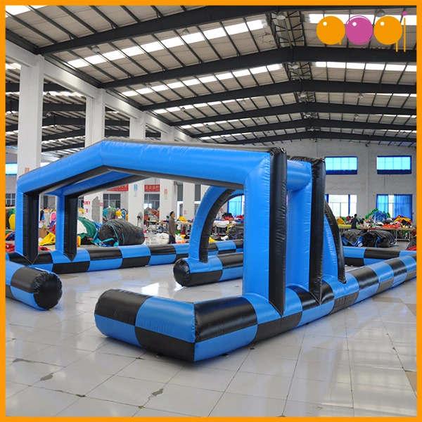 Kids Inflatables for Adults Inflatable Race Track Pool Football Playground