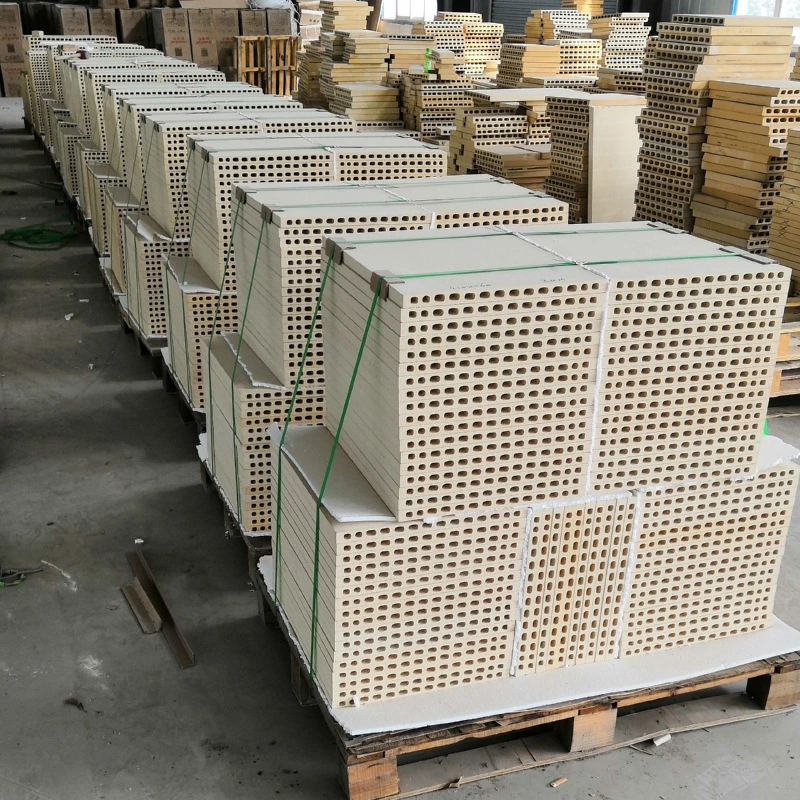 Pottery Kiln Furniture Cordierite Mullite Support Plate Refractory Kiln Shelf Cordierite Mullite Board