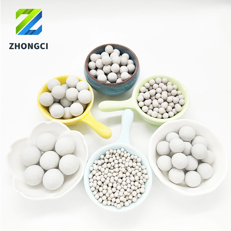 3mm~50mm 17~23% Inert Ceramic Ball Acid, Alkali Resistance