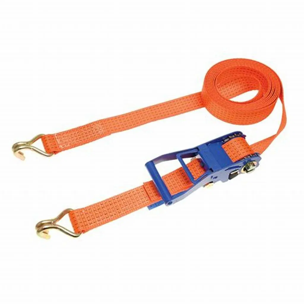 2 Inch 50mm 5t Ratchet Tie Down, Cargo Lashing Belt, Polyester Webbing