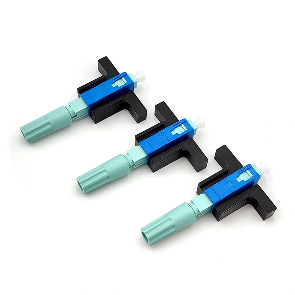 Sc/Upc Lwl-Schnellverbinder Sc Fiber Quick Connector Scupc schneller Glasfaseranschluss für Fallkabel