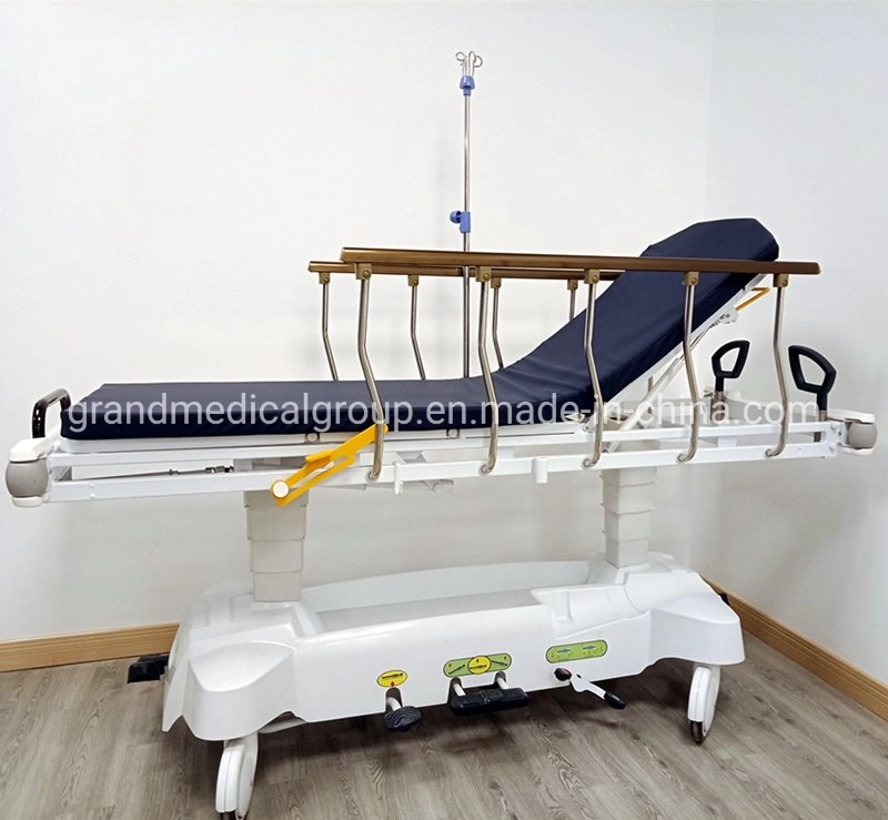 Hot Sale Medical Device Hydraulic Patient Transfer Hospital Stretcher Bed, Medical Transportation Stretcher B-3y China Famous Brand Produced Hospital Equipment