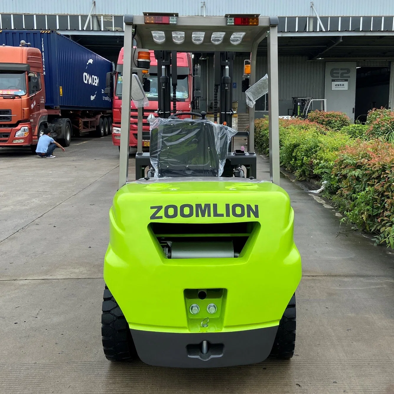 Zoomlion вилочный погрузчик Fd35z 3,5 т 500 мм Центр нагрузки