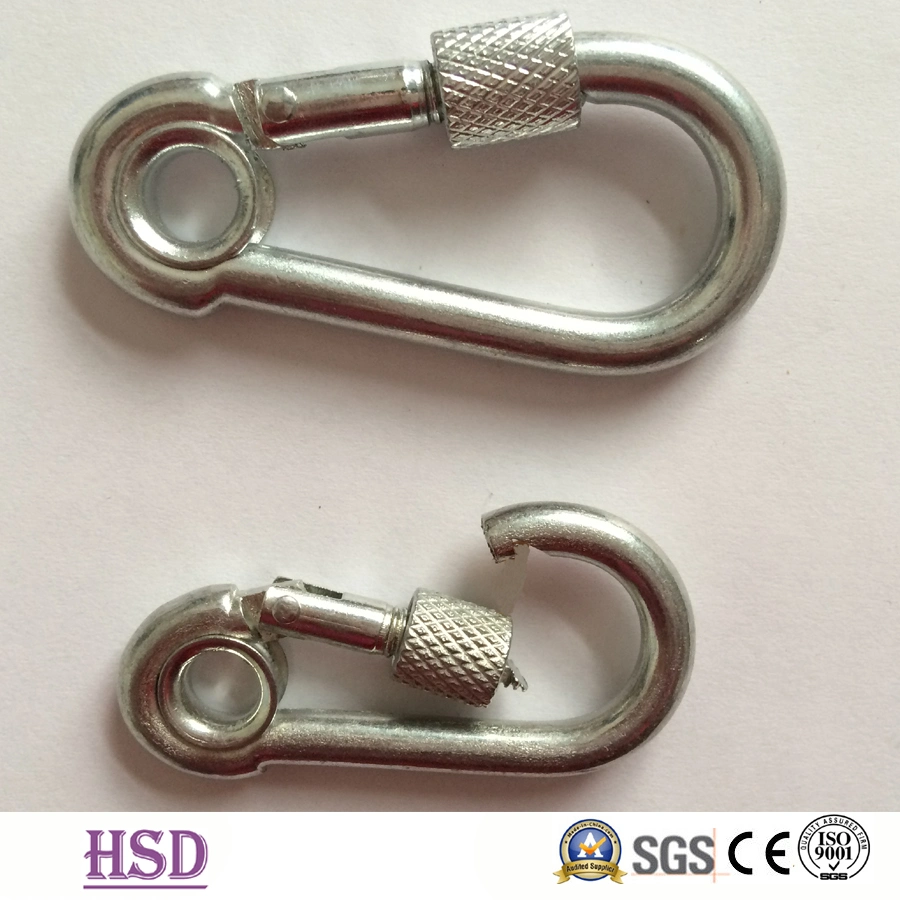 Stainless Steel AISI304/316 Rigging Simple Snap Spring Hook of Fitting