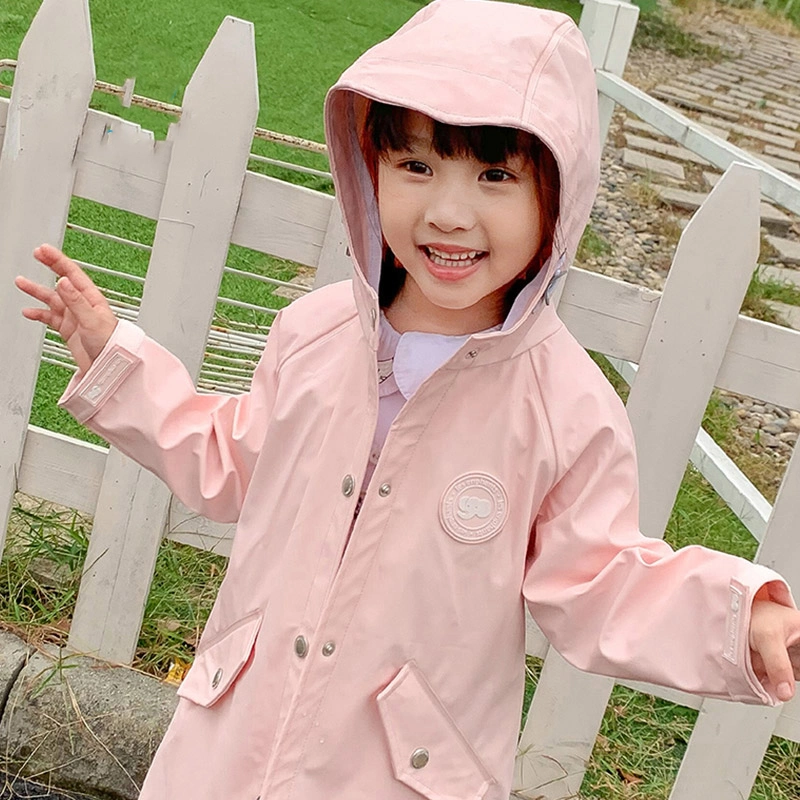 Heißer Verkauf Kinder Tragen Regenjacke Regen Poncho Regen Jacke