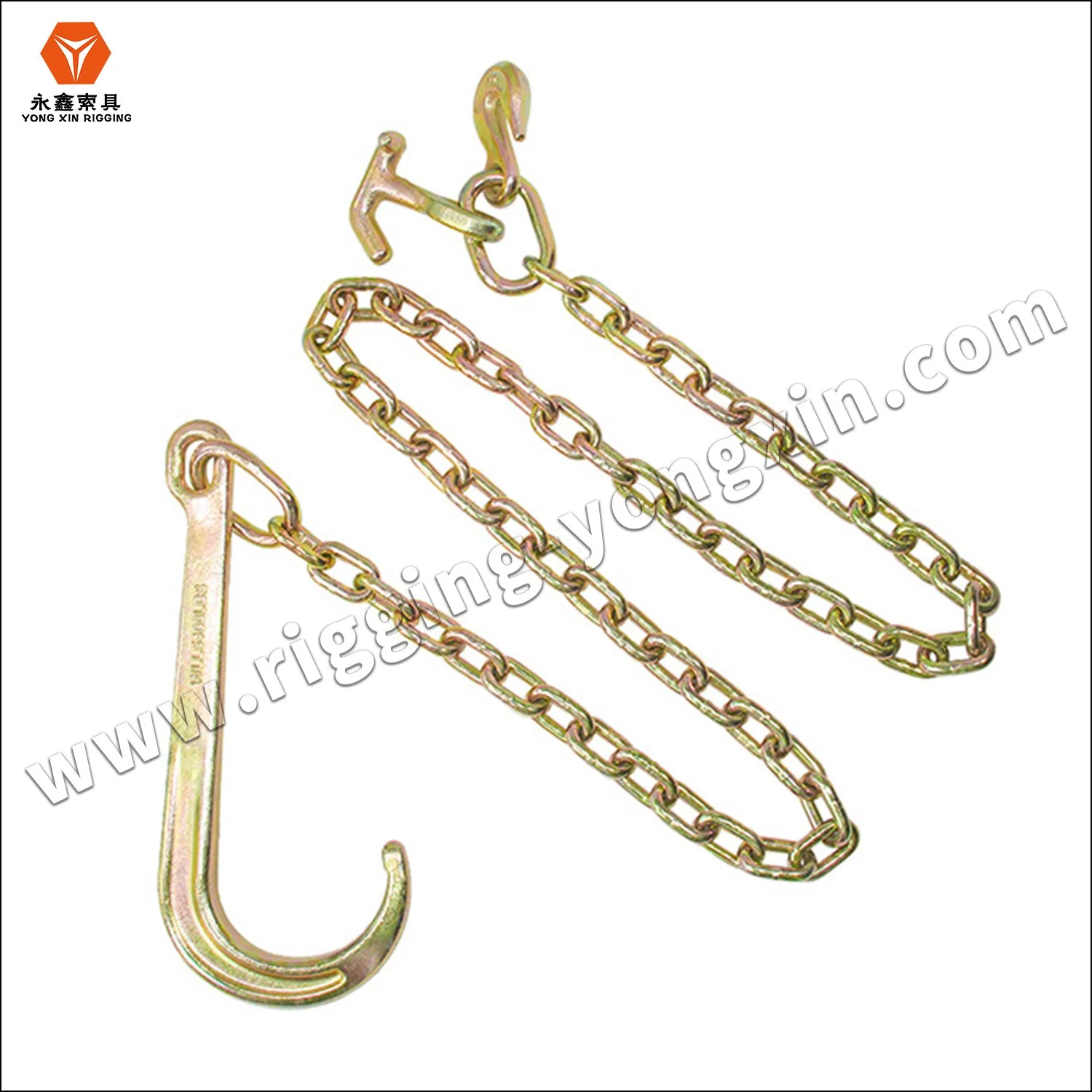 Towing Car Drag Chains G70 Trailer Safety Tow Chain with J Hook