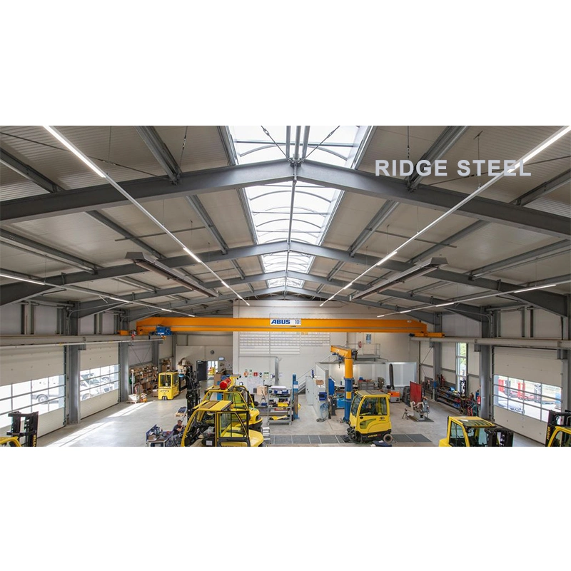 Vorgefertigte Portal Frame Konstruktion Pre Engineered Metal Building Zwei Geschossen Stahlkonstruktion Hangar Schuppen Fabrik Farm Werkstatt Metall-Lager mit SGS CE BV