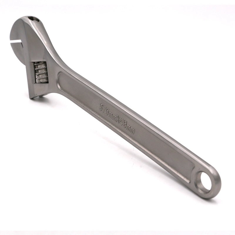 Wedo Stainless Steel Adjustable Wrench 304/316/420 Material Available