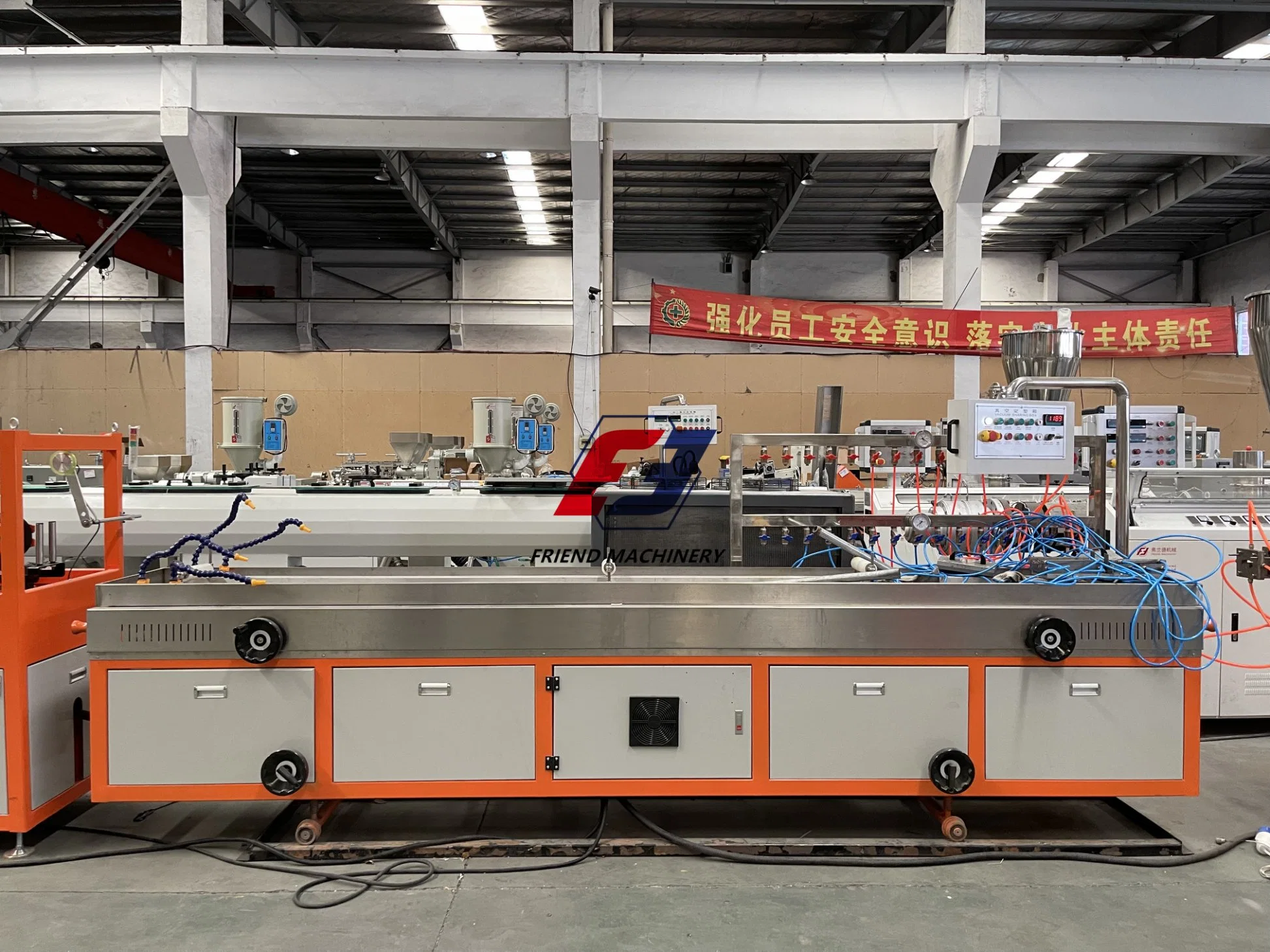 Matured Technology PVC Transaparent 1-2 Colors Supermarket Price Tag Holder Strip Profile Extrusion Machine Line